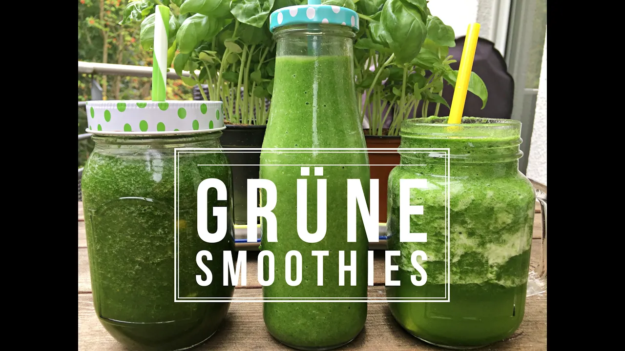 GRÜNE SMOOTHIES I SPORT, ABNEHMEN und ENERGIE I LECKER, GESUND und EINFACH