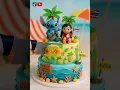 Download Lagu Cutest Lilo \u0026 Stitch Birthday Cake Ever! 🌺🌊 Tropical Fondant Magic