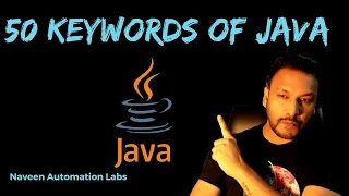 50 Keywords of Java No Voice
