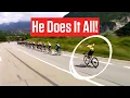 Watch Tadej Pogacar Fetch Bottle Before Attacking In Critérium du Dauphiné 2025