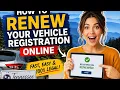 How to renew your vehicle registration online in Tennessee