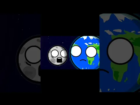 चाँद डर गया। Moon was afraid।