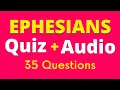 Ephesians Quiz Bible BIble Study