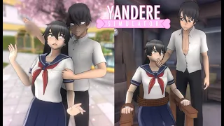 Yandere-kun K d ps Female Senpai Concept Ayato x Taeko Yandere Simulator