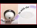 How to Install Ultra-Slim Recessed LED Lights No Hole Saw No Worries Replacing Our Old Lights