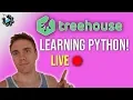 Team Treehouse Live Teaching you python from Scratch