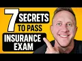 7 Secrets To Passing Your Insurance Exam In 1 Week