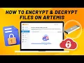 How to encrypt and decrypt files from Artemis