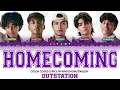 Homecoming Lyrics Video - OUTSTATION (Color Coded Lyrics Video In Hindi/Rom/English)
