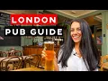 What to know before going to a London pub