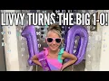 DOUBLE DIGITS!! Livvy Officially Celebrates Her 10th Birthday! 🎂 Family Surprises \u0026 Epic Fun!