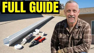 DIY Gutter Installation Step by Step No Expensive Tools
