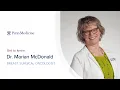 Meet Marian McDonald MD Breast Surgical Oncologist