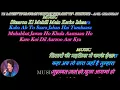 Download Lagu Ye Raatein Ye Mausam Nadi Ka - karaoke With Scrolling Lyrics Eng. \u0026 हिंदी