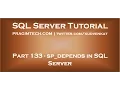 sp depends in SQL Server