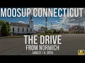 Norwich to Moosup Connecticut Downtown Landmarks Backroads Through Plainfield Jewett City 4K