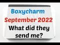 Boxycharm Base Box September 2022 Coupon