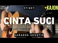 Download Lagu Cinta Suci - Stinky (Karaoke Akustik + Kajon)