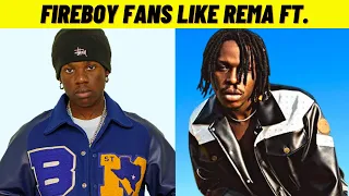 fans react to fireboy featuring his competitor rema on playboy album