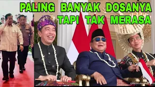 Paling Banyak Dosanya adalah Jokowi, Prabowo dan Gibran, Tapi Tak Merasa
