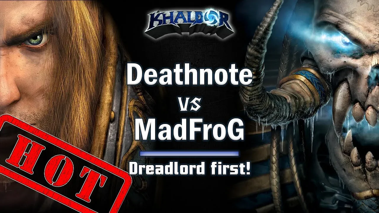 ► WarCraft 3 - MadFroG (UD) vs. DeathNote (HU) - Dreadlord first