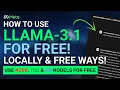 Llama-3 1 405B 70B 8B Groq TogetherAI OpenWebUI FREE WAYS to USE ALL Llama-3 1 Models