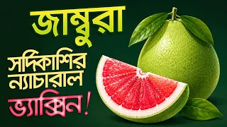 জাম্বুরা: ভিটামিন C-এর ভাণ্ডার! | জাম্বুরা খাওয়ার ৫ উপকারিতা ও সতর্কতা #health #pomelo