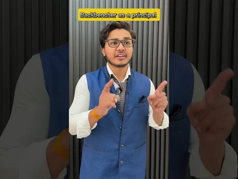Backbencher as a principle🥹 #comedy #funny #vivekraghav