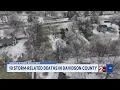 10 storm-related deaths in Davidson County