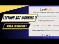 Fix the issue - Leethub extension not working or not pushing leetcode solutions to Github