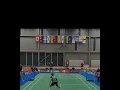 Lagu Smashed Out Brian Yang vs Simon Baron Vezilier #badminton #sports #shorts #羽毛球
