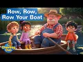 Download Lagu Row, Row, Row Your Boat Song 🎵 A Glowbug Club Adventure! | Nursery Rhymes for Kids