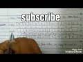 COUNTING SORT with example data structures HAND WRITTEN