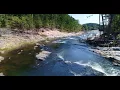 Aerial Oklahoma - Broken Bow Lake River Below Spillway 9-10-17