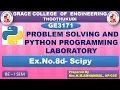 GRACE COE - GE3171-PROBLEM SOLVING PYTHON PROGRAMMING
