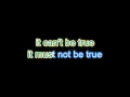 Wired Wrong Karaoke -