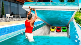 Construí un BUNKER MILLONARIO para FRANKLIN en GTA 5