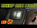 Dodge RAM Truck LED License Plate Lights off Amazon