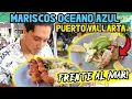 Seafood IN FRONT OF THE SEA in PUERTO VALLARTA BLUE OCEAN What to eat in VALLARTA