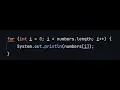 For Loops - Java Episode 8