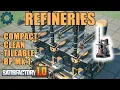 Early Game Refineries Blueprint - Compact Clean Tileable