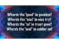 Download Lagu The Script - No Good In Goodbye (Lyrics)