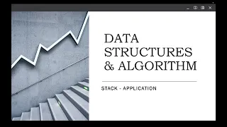 48 Stack - Applications of Stack