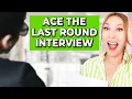 Landing Interviews but not Job Offers Change THIS to Ace the Final Round Interview