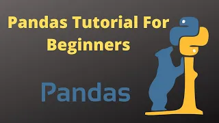 Machine Learning with Python 4 pandas tutorial for beginners