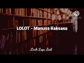 Download Lagu Lolot - Manusa Raksasa (karaoke)