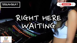 dj right here waiting breakbeat viral full bass dugem