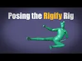 Blender 2 8 3 6 Rigify Tutorial - Posing the Rigify rig
