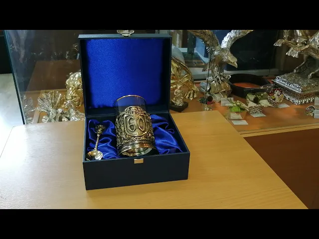 Видео-обзор Подстаканник 'Юбилей 60 лет'