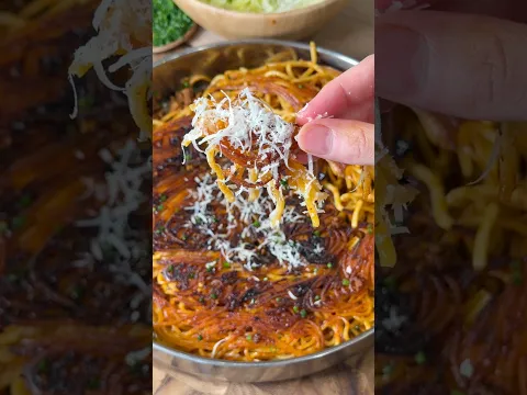 Crunchy spaghetti is the best kind of spaghetti